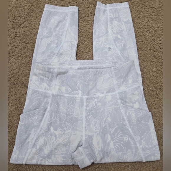 Lululemon athletica Time To Sweat Leggings Tights Size 6 - Picture 1 of 7
